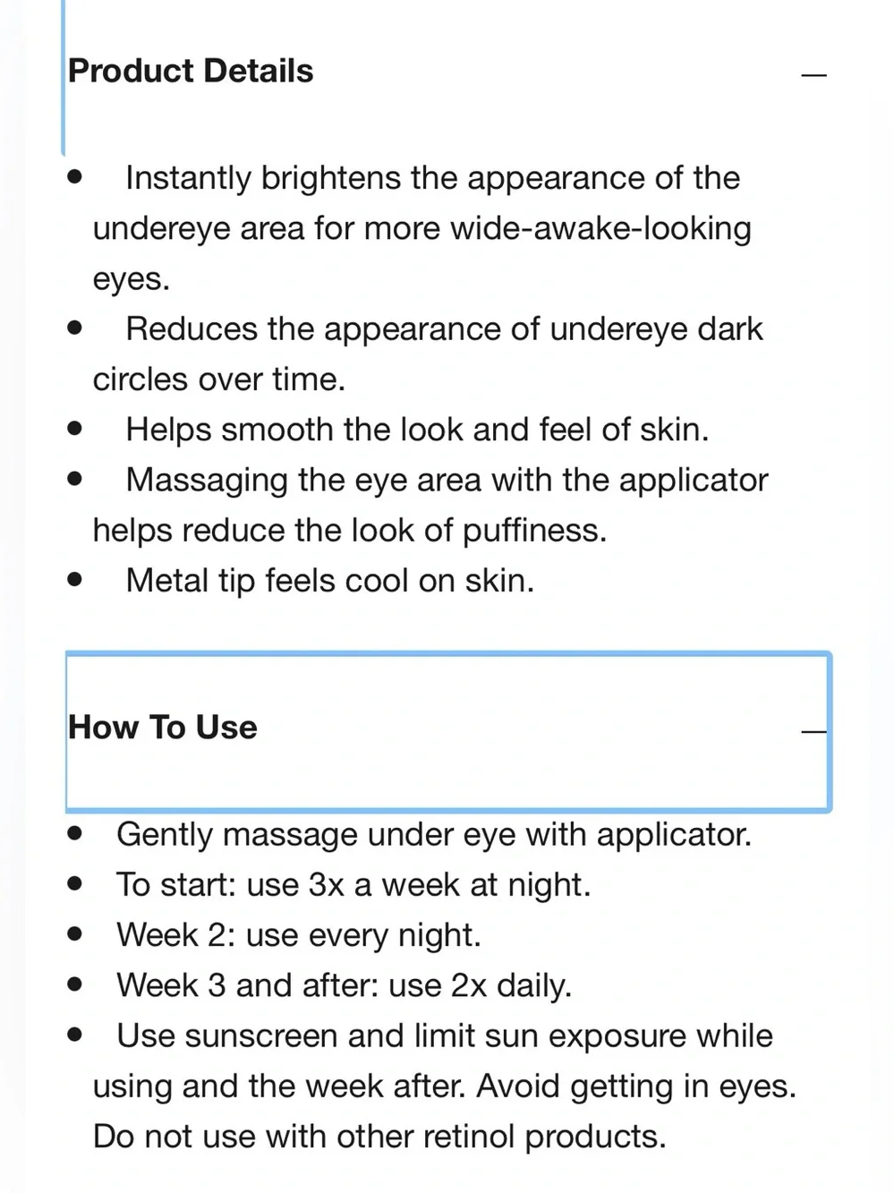 Clinique All About Eyes Brightening Serum